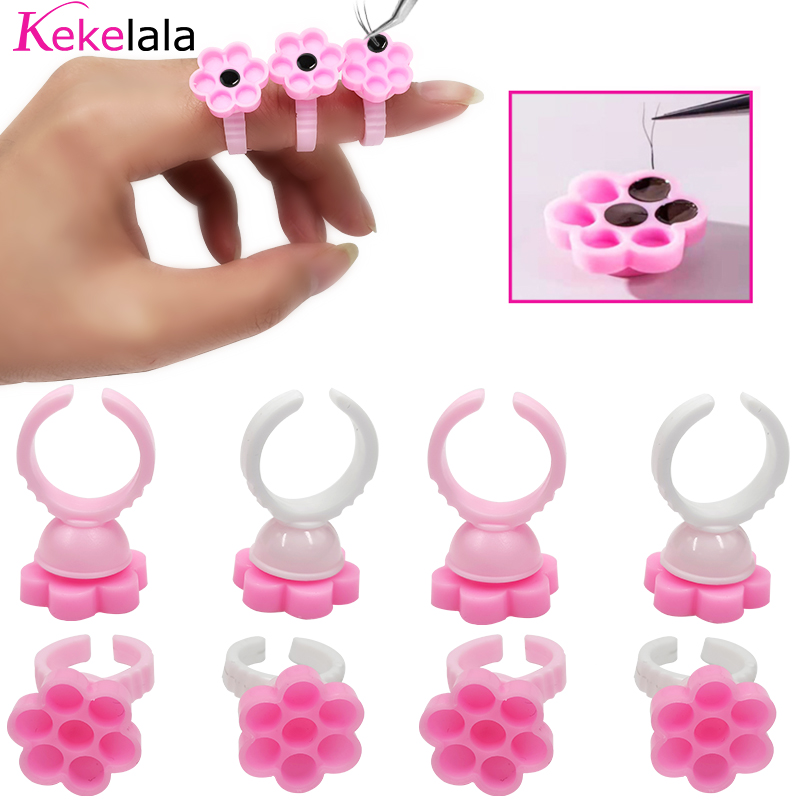 Eyelash Extension Look - DIY Eyelash Extension Fans Flowering Cup