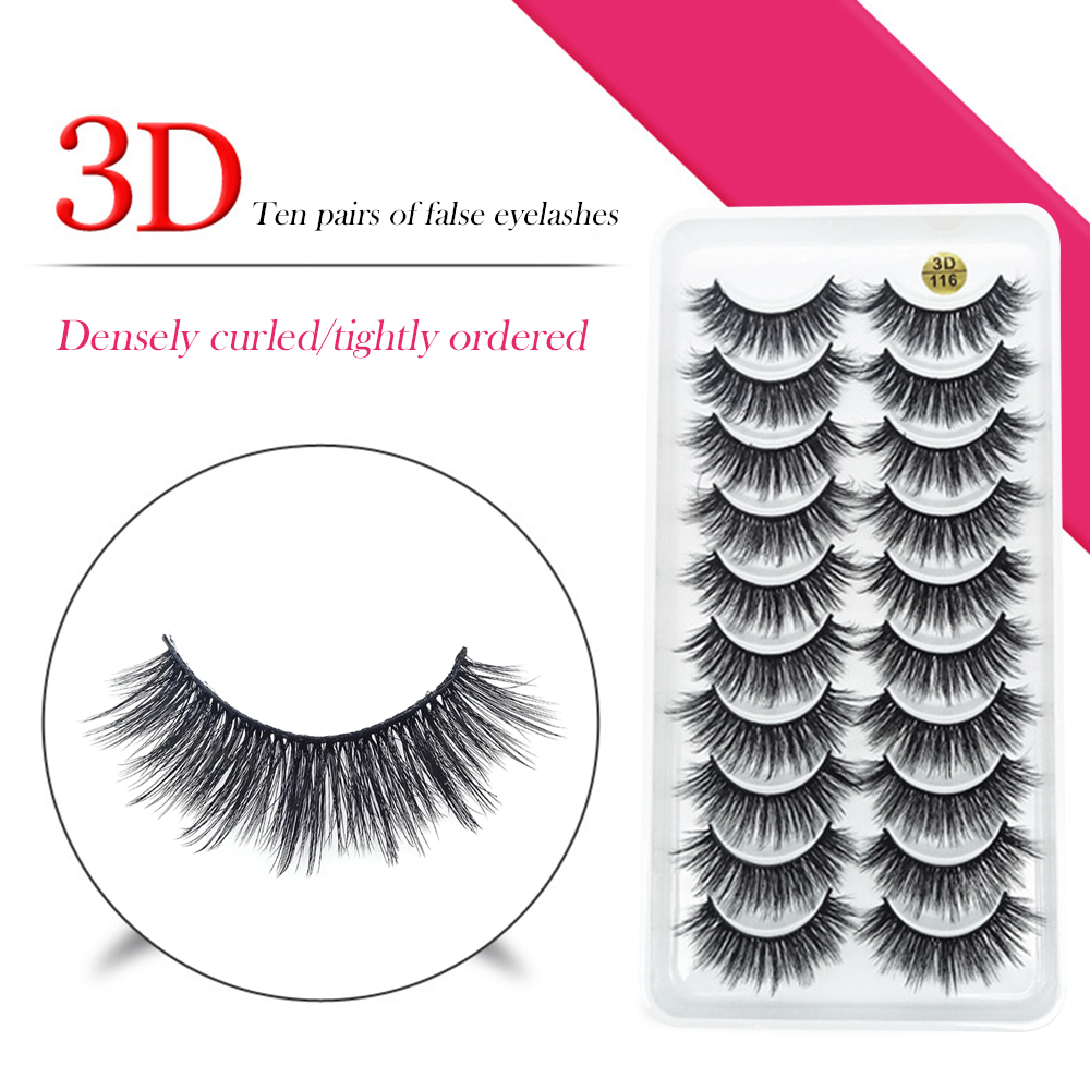 Eyelash Extension Eye Irritation - Natural False Eyelashes Natural 3D Fiber