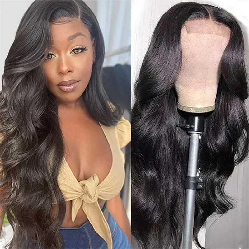 Eyelash Extension Natural Look - Highlight Wig Human Hair Body Wave