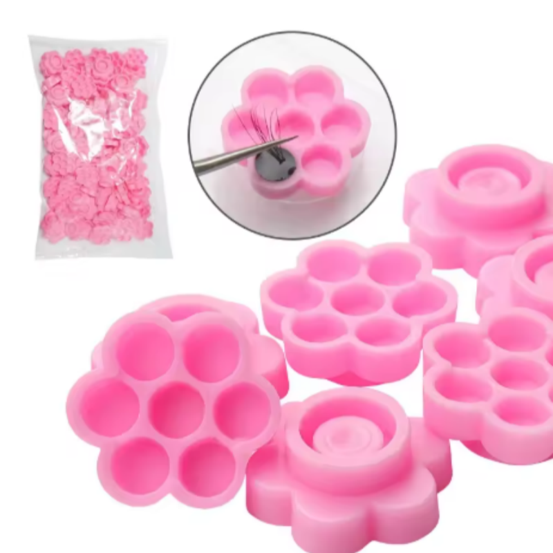 Eyelash Extension Pink Flower  - Eyelash Extension Look review and price
