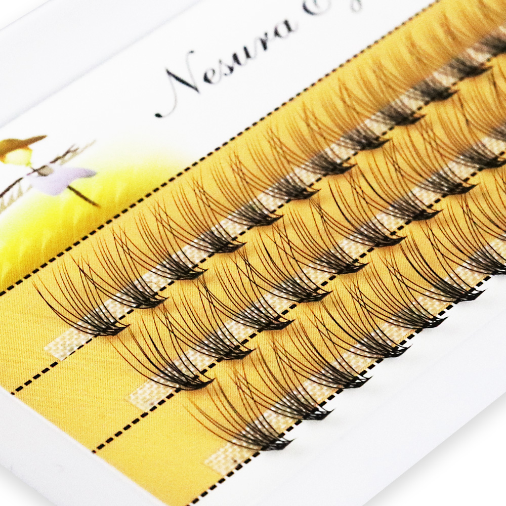 10D Faux Mink Eyelash Clusters - Eyelash Extension Russian review and price