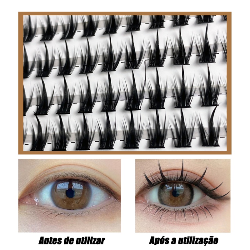 Russian Mink Eyelash Cluster 1 - Eyelash Extension Russian review and price