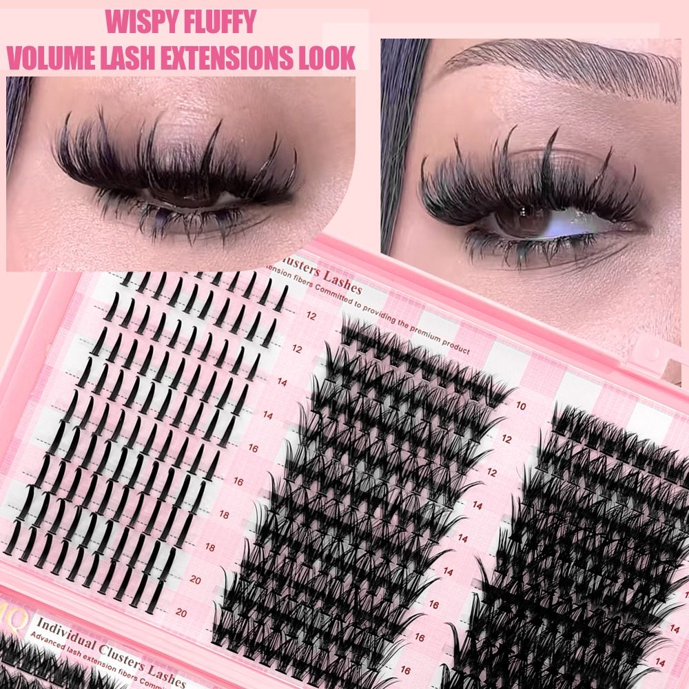 9-16mm Length False Eyelashes  - Eyelash Extension Natural Look review and price