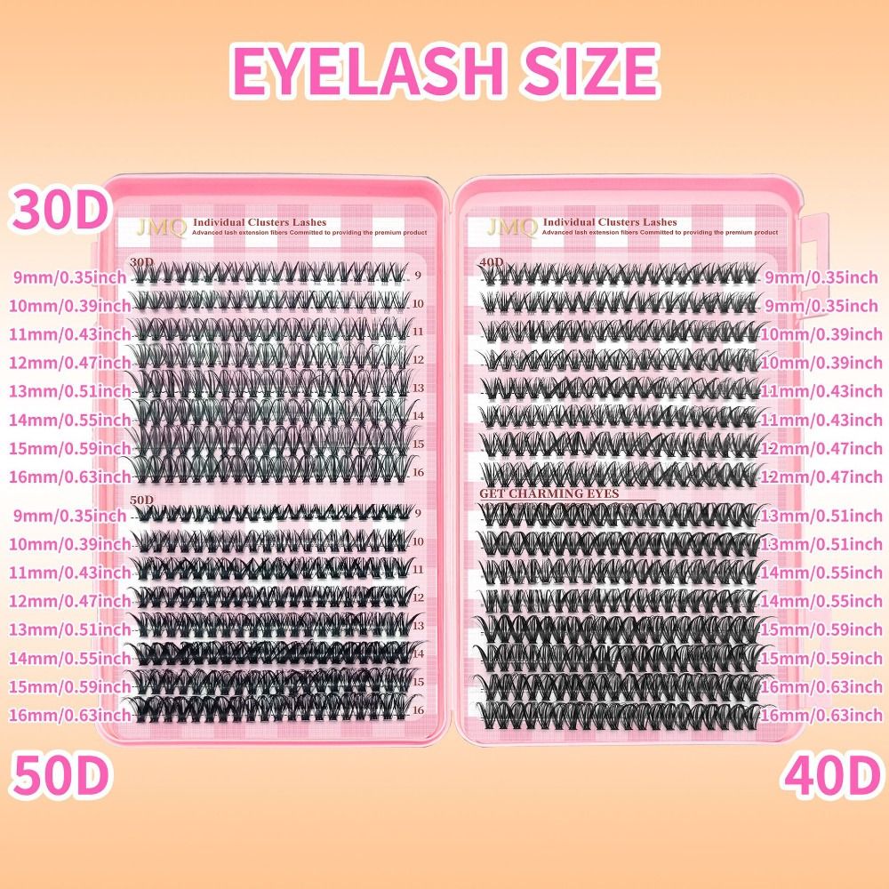9-16mm Length False Eyelashes  - Eyelash Extension Natural Look review and price