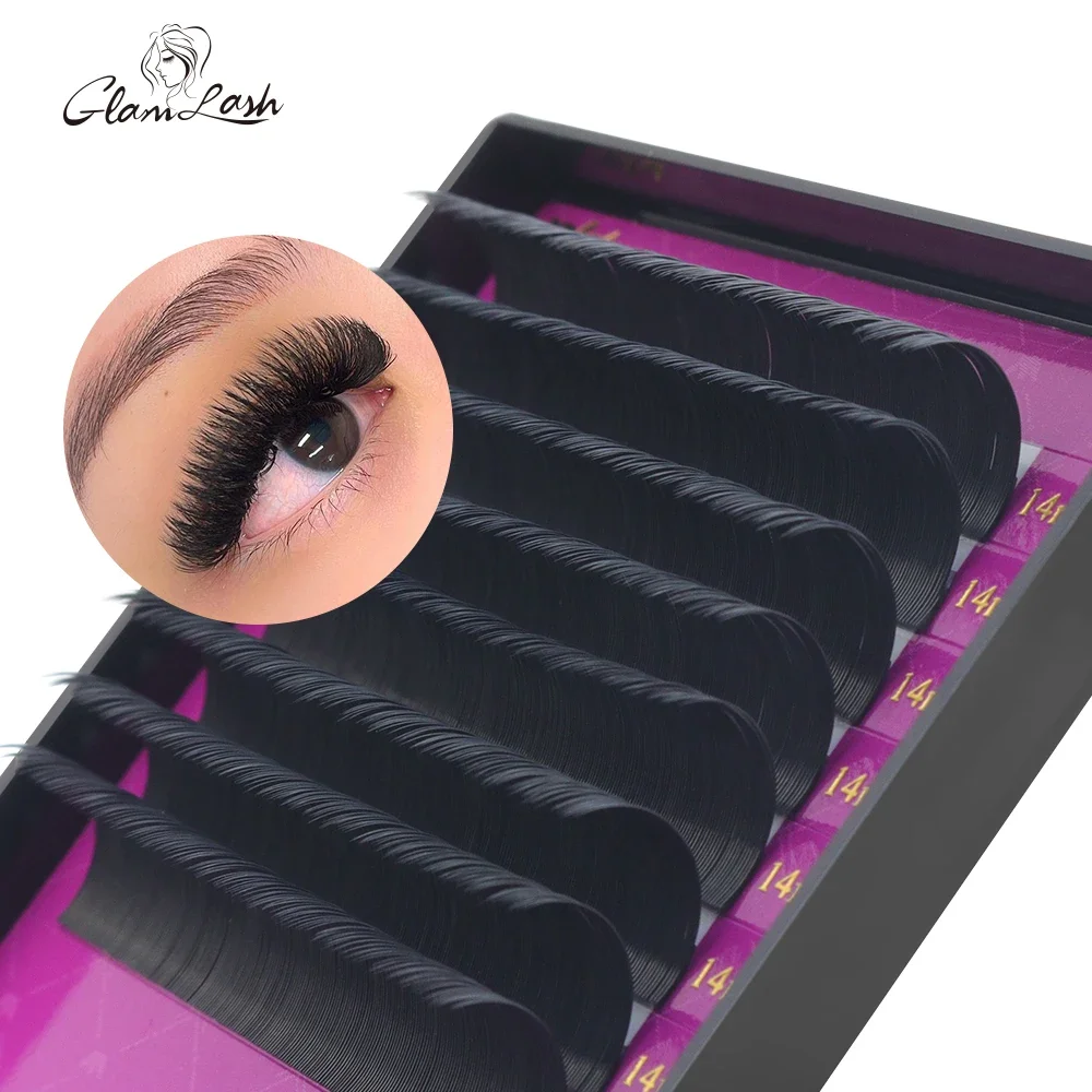 GLAMLASH Wholesale 16Rows BCCC - Eyelash Extension Human Hair review and price