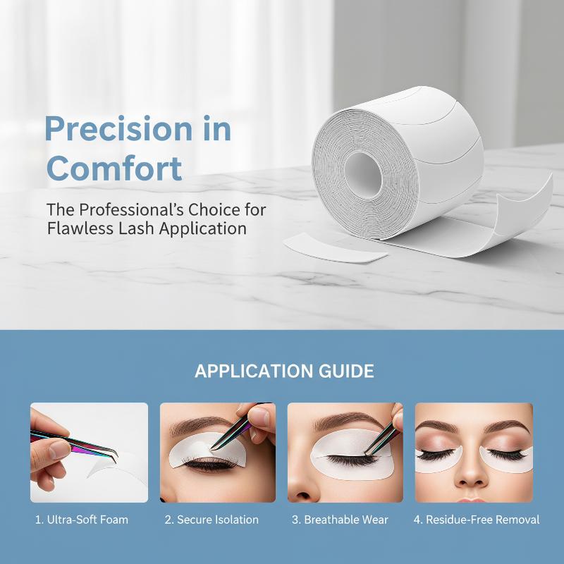 Non-irritating Foam Under Eye  - Eyelash Extension Eye Irritation review and price