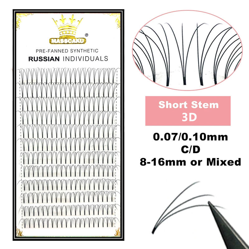 Wholesale 12 Lines 3D 4D 5D 6D - Eyelash Extension Russian review and price