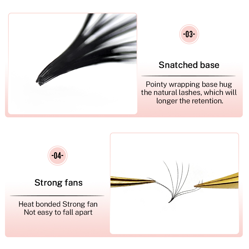 500 Premade Loose Lashes Pro M - Eyelash Extension For Asian Eyes review and price