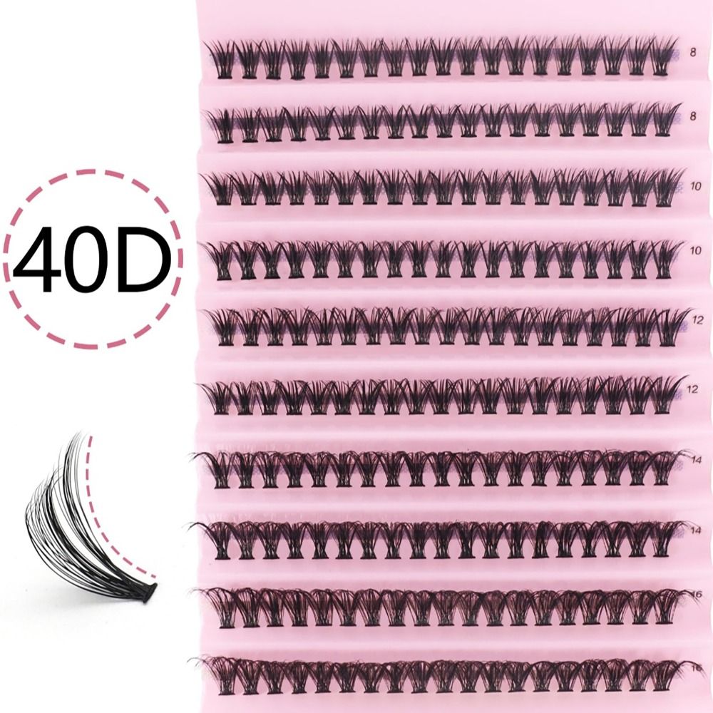 40D 8/10/12/14/16mm Individual - Eyelash Extension Human Hair review and price