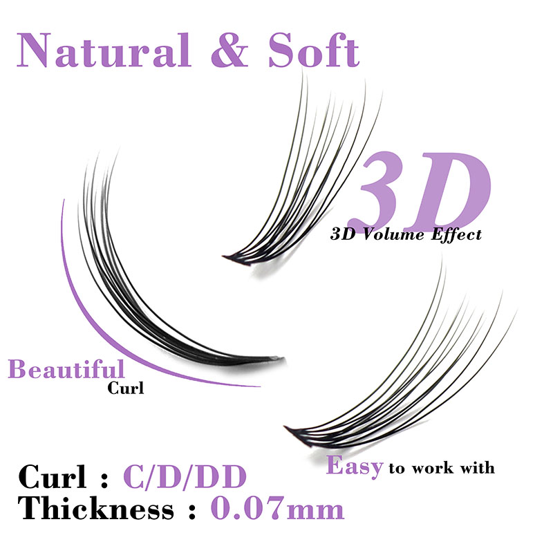 Kimcci C/D/DD Curl Mix Length  - Eyelash Extension Russian review and price