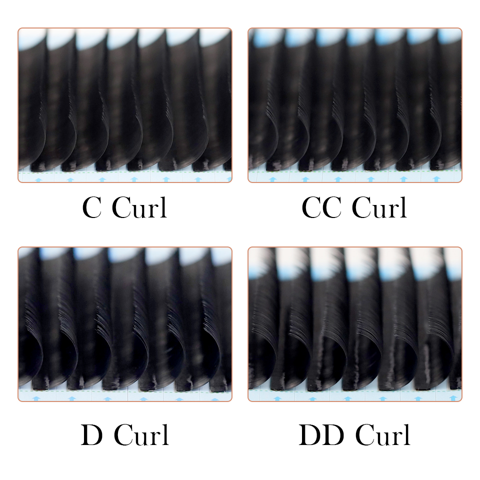 AGUUD 10 Cases/Lot Matte Black - Eyelash Extension Russian review and price